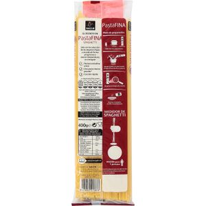 Spaghetti Pasta Fina Paquete