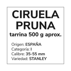 Segona imatge del producte Pruna Terrina