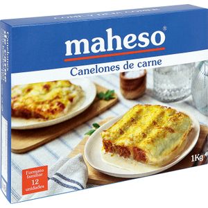 Canelones de Carne con Bechamel