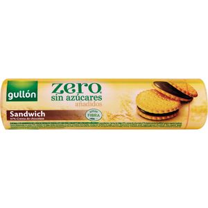 GULLON ZERO Galleta Sandwich Chocolate sin Azúcares