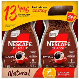 Duo Café Soluble Natural NESCAFE