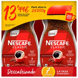 Duplo Café Soluble Descafeinado