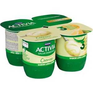 DANONE Activia Cremoso Sabor Lima Limón