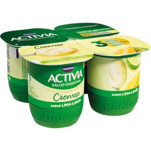 Activia Cremoso Sabor Lima Limón