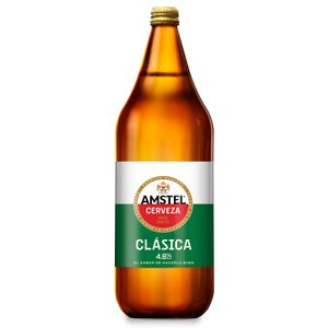 Cerveza Clásica Botella Cristal AMSTEL