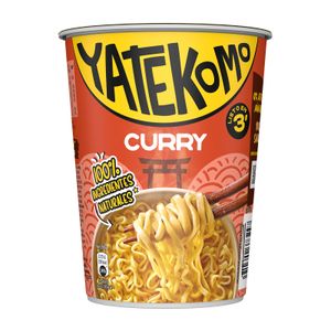 Segunda imagen del producto Fideos Orientales Curry Yatekomo de la marca YATEKOMO
