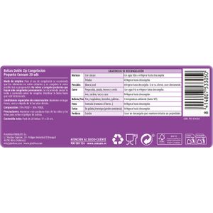 Segona imatge del producte Bosses de congelació Zip xicotetes de la marca CONSUM