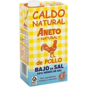 ANETO Caldo de Pollo Bajo en Sal