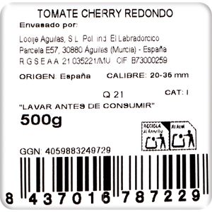 Tomate Cherry Cubeta