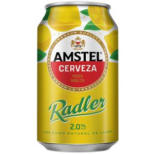 AMSTEL Cerveza Radler Limón Lata