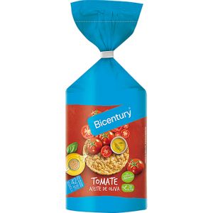 BICENTURY Tortitas Sabor Tomate Paquete