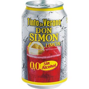 Tinto de Verano Limón sin Alcohol Lata