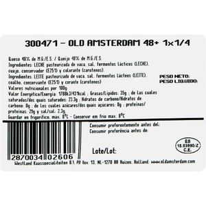 Queso Gouda Curado Leche Pasteurizada GI04