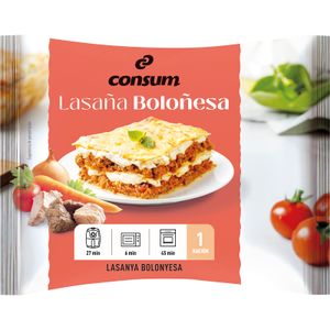 Lasaña Boloñesa con Bechamel
