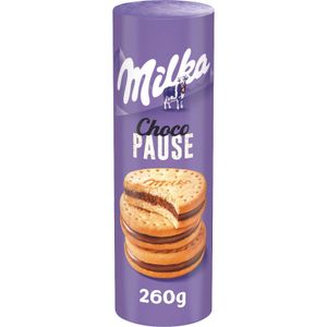 MILKA Galleta Sandwich Choco Pause