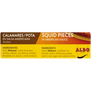 Calamares en Salsa Americana