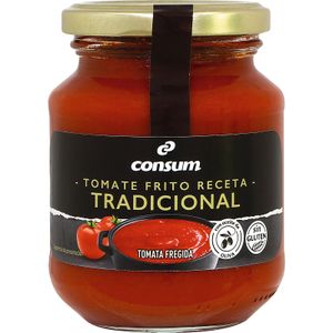 CONSUM Tomate Frito Receta Tradicional Frasco