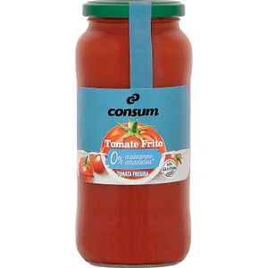 tomate frito sin azúcar frasco, 560g