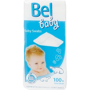 Deliplus Gasas no tejidas (para limpieza ojos y cara del bebe) Caja 100 u