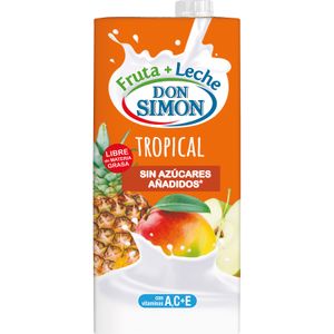 DON SIMON Zumo de Frutas y Leche Sabor Tropical Zero