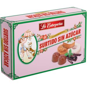 Surtido con Chocolate sin Azúcar LA ESTEPEÑA