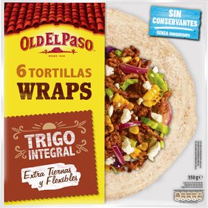 OLD EL PASO Tortillas de Trigo Integrales 6 Unidades