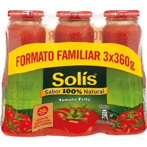 Tomate Frito Frasco Pack de 3