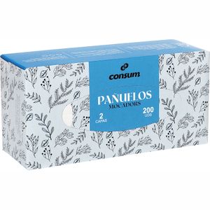 CAJA PAÑUELOS FACIALES 2 CAPAS PASTA (17x20cm) TURQUESA PAQUETE 150 Und  (3.150 Und Caja)