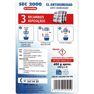 Recambio Anti Humedad