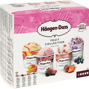 Tarrinas Fruit Collection Pack de 4 x 95Ml.