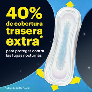 Quinta imatge del producte Compreses nit de la marca EVAX