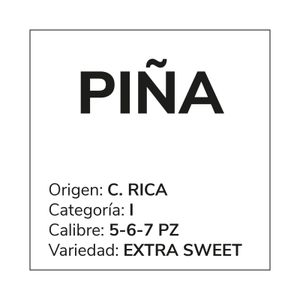 Piña Partida