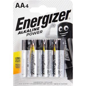 Comprar Pila Energizer alkaline power LR6/AA 4 Unidades