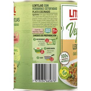 Lentejas con Verduras Lata