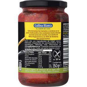 Sofrito de Tomate y Verduras Frasco