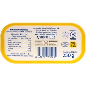 Mantequilla Tradicional Tarrina