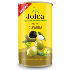 JOLCA Cocktail Aceituna Verde Negra-Cebollita-Pepinillo