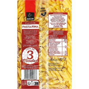Plumas Pasta Fina Paquete