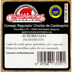 Chorizo de Cantimpalos