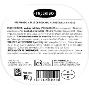 Marineras Merluza y Gambas