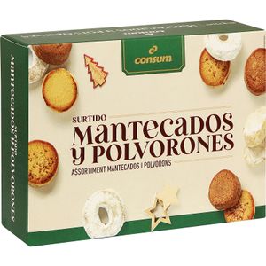 Surtido Tradicional Mantecados Polvorones CONSUM