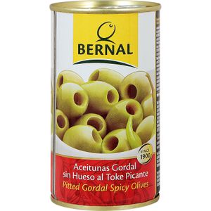 Aceituna Gordal Picante sin Hueso Lata