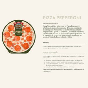 Segona imatge del producte Pizza Pepperoni de la marca TARRADELLAS
