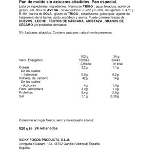 Pan de Molde sin Corteza