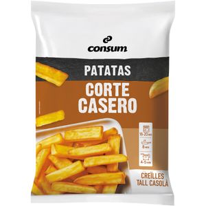 Patatas Prefritas Corte Casero