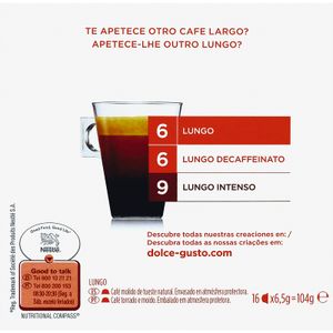 Comprar Cafe en capsulas café largo do en Supermercados MAS Online