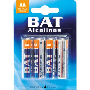 Pack Pilas Alcalinas Aa Lr6 4+2 – Poly Juguetes