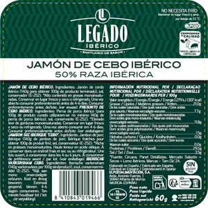 Jamón Cebo 50% Raza Ibérica