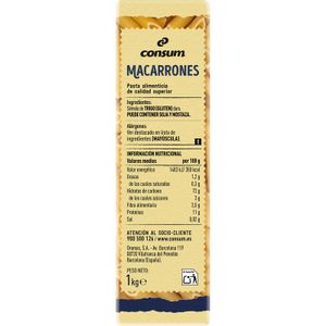 Macarrones Paquete