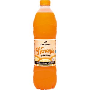 Refresco Naranja Cero sin Gas Botella